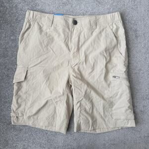 Columbia Cargo Shorts Mens 32 Omni-Shade Sun Protection Modern Classic Outdoor